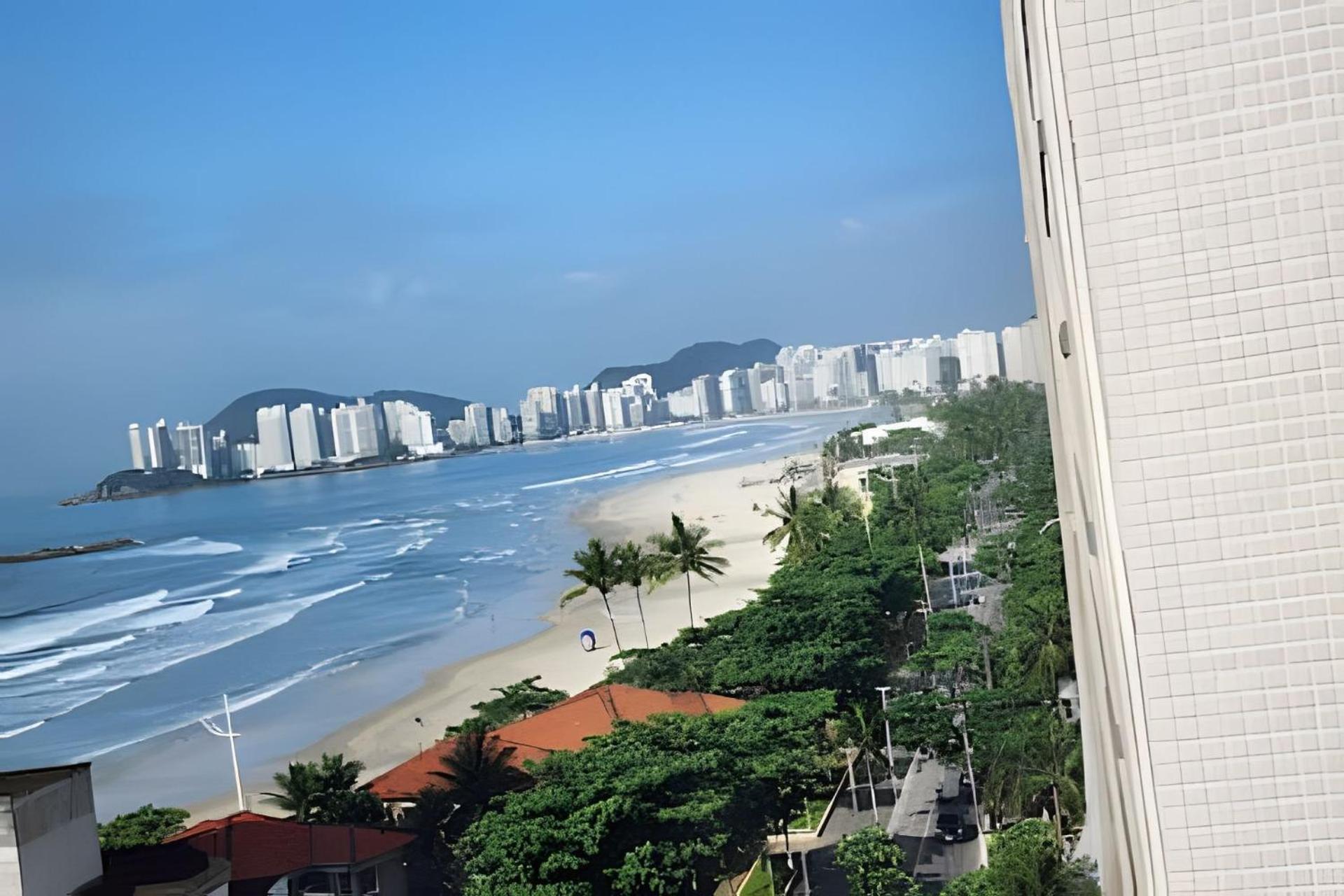 Vista-Mar - 3 Suites Com Ar Condicionado E Quarto Casal Com Ar Condicionado - 100M Da Praia 瓜鲁雅 外观 照片