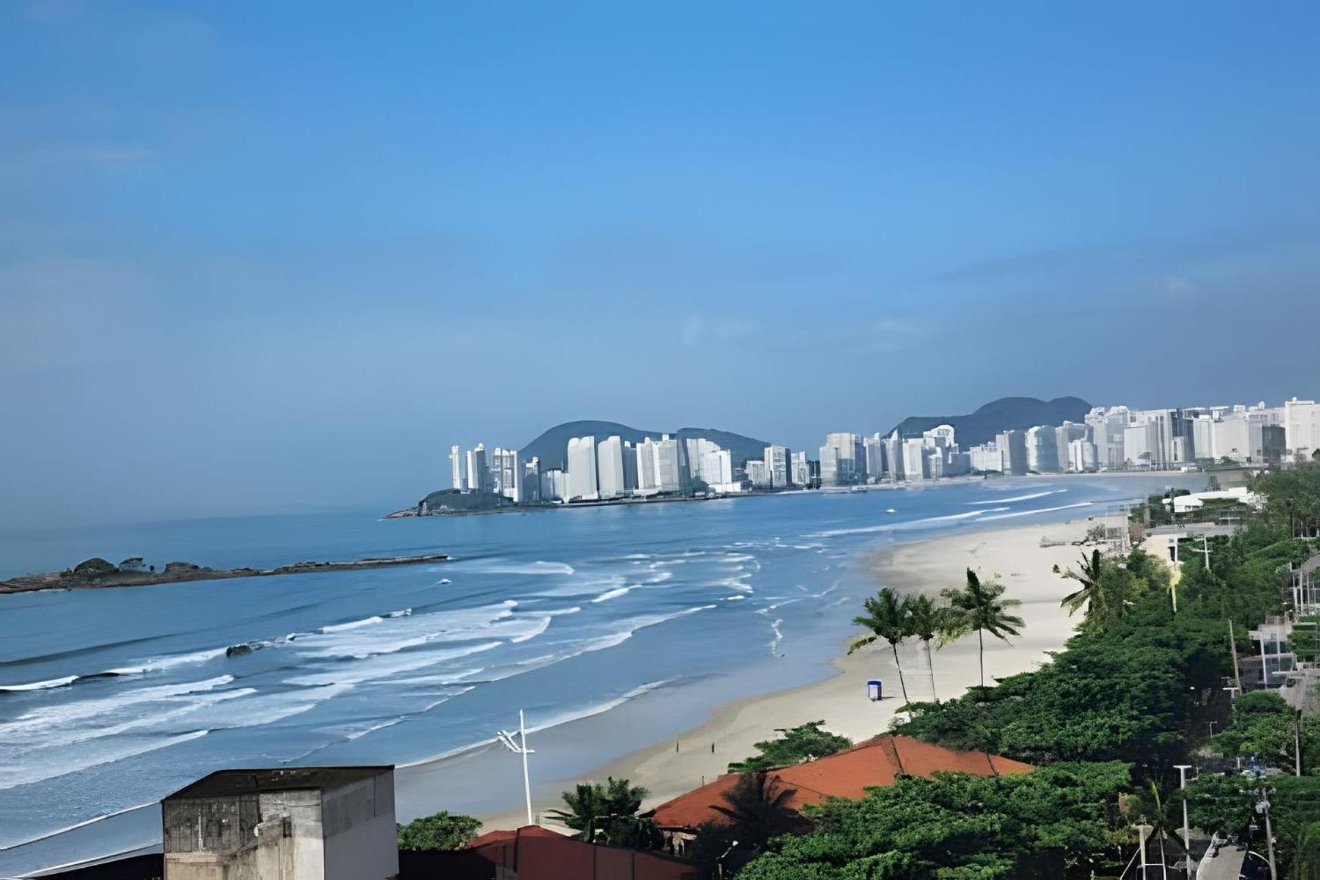 Vista-Mar - 3 Suites Com Ar Condicionado E Quarto Casal Com Ar Condicionado - 100M Da Praia 瓜鲁雅 外观 照片